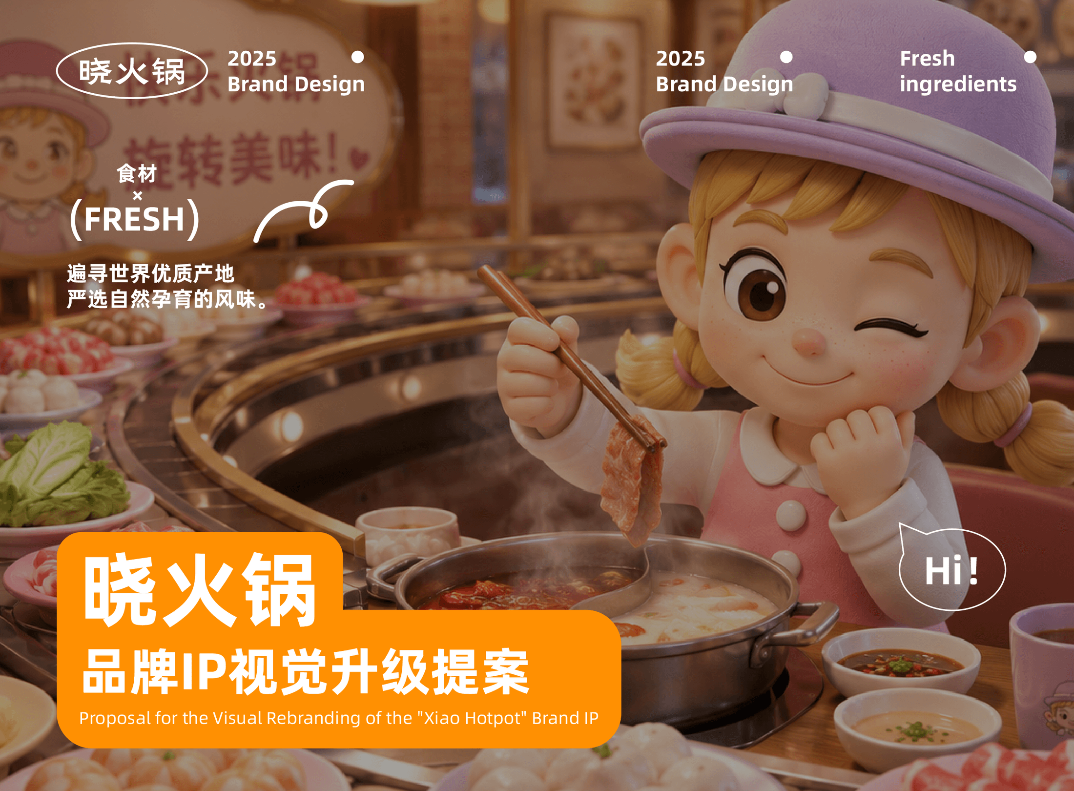 晓火锅品牌 IP 升级 餐饮品牌 IP 升级